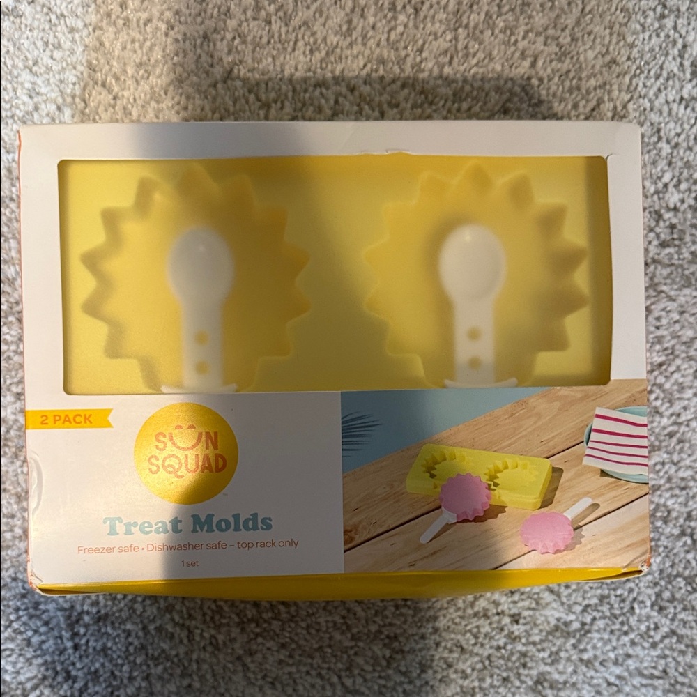 Target Sun Squad Yellow Treat Molds